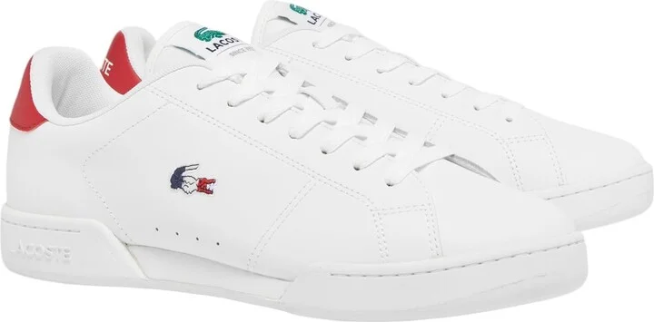 White & Navy Red