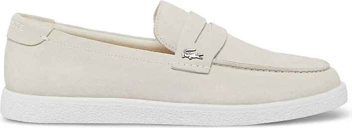 Lacoste Men's Cochet Slip On Suede Loafers
