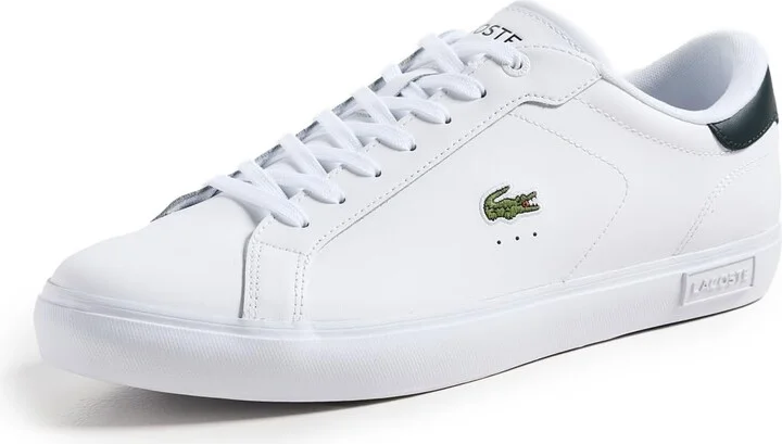 White/Dark Green
