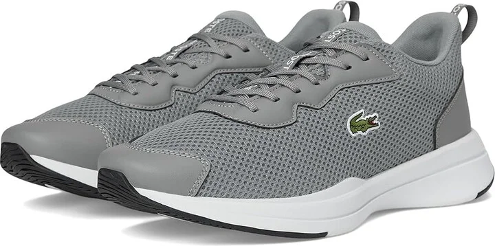 Lacoste Neo Run Base Sneakers Men's Cross Training Shoes Grey/White : 9.5 D - Medium, Synthetic