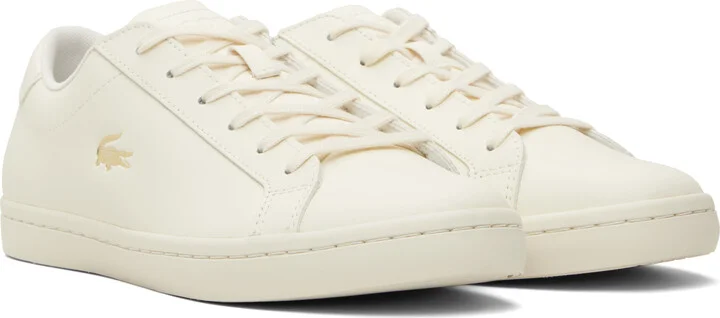 Lacoste Off-White Straightset 2.0 Sneakers - Image 4