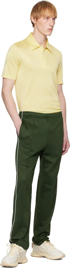 Lacoste Off-White & Yellow L003 Neo Sneakers - Image 5