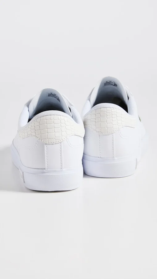 Lacoste Powercourt Burnished Leather Sneakers - Image 3