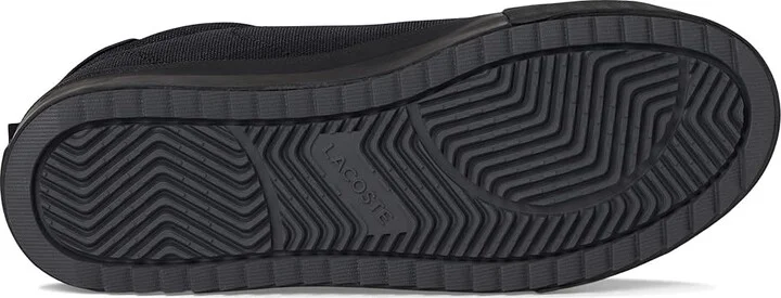 Lacoste Powercourt Winter Outdoor Sneakers Men's Lace-up Boots Black/Black : 8 M, Suede - Image 3
