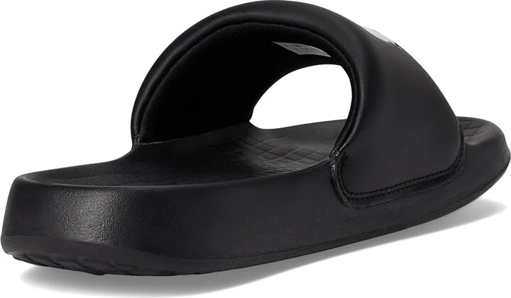 Lacoste Serve Slide 1.0 Men's Wedge Shoes Black/White Croc : 10 D - Medium, Synthetic - Image 4