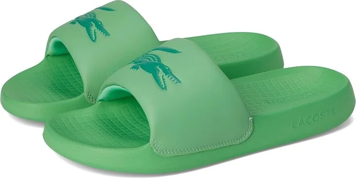 Green,dark Green Croc