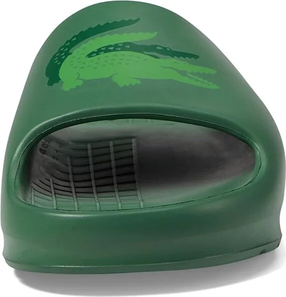 Lacoste Serve Slide 2.0 Men's Shoes Green/Green : 12 M, Synthetic - Image 2