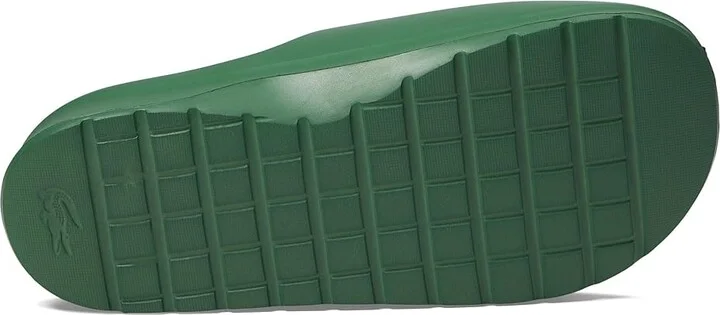 Lacoste Serve Slide 2.0 Men's Shoes Green/Green : 12 M, Synthetic - Image 3