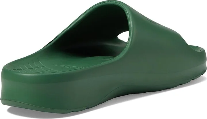 Lacoste Serve Slide 2.0 Men's Shoes Green/Green : 12 M, Synthetic - Image 4