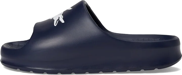 Lacoste Serve Slide 2.0 Men's Wedge Shoes Navy/White Croc : 11 D - Medium, Synthetic - Image 6