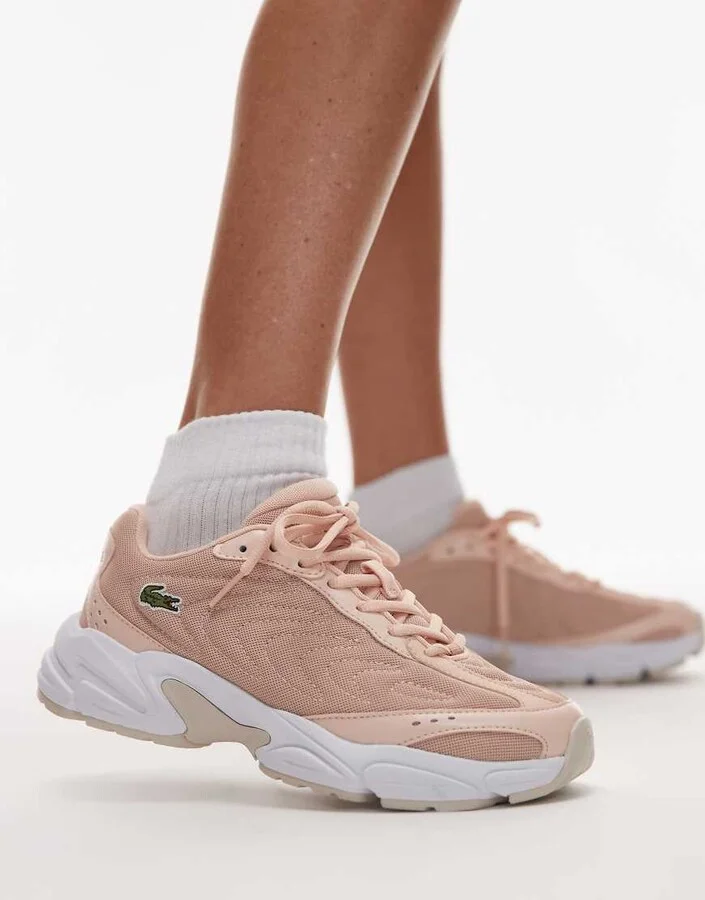 Lacoste storm 96 2k lite sneakers in pink