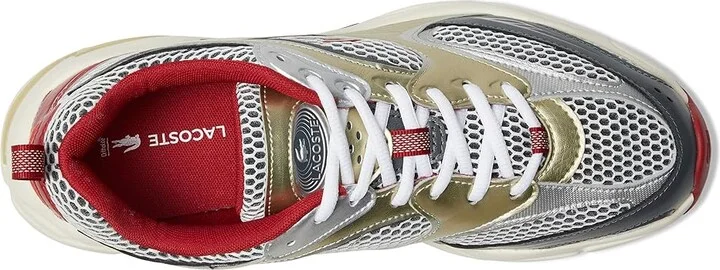 Lacoste Storm 96 2k Sneakers Men's Shoes Red/Off White : 11 D - Medium, Synthetic - Image 2
