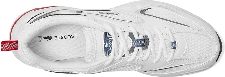 Lacoste Storm 96 2K Sneakers Men's Shoes White/Blue : 9.5 M, Leather - Image 2