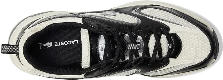 Lacoste Storm 96 2k Sneakers Men's Shoes Whtite/Black : 11.5 D - Medium, Synthetic - Image 2