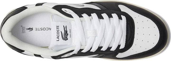 Lacoste T-Clip Set Sneakers Men's Lace-up Boots White/Black : 10.5 M, Leather - Image 2
