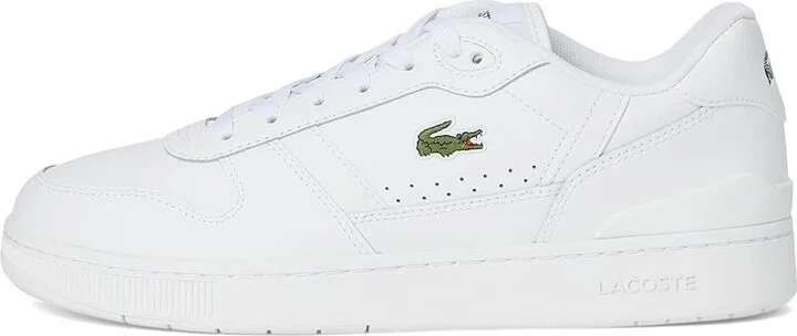 Lacoste T-Clip Set Sneakers Men's Lace-up Boots White/White : 10 M, Leather - Image 6