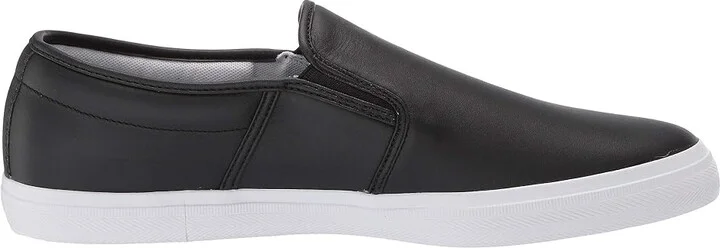 Lacoste Tatalya Sneakers Men's Shoes Black/White : 11 M, Leather - Image 8