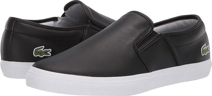 Lacoste Tatalya Sneakers Men's Shoes Black/White : 11 M, Leather