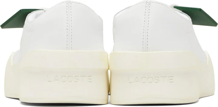 Lacoste White Aura Club Sneakers - Image 2