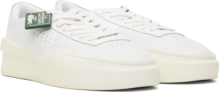 Lacoste White Aura Club Sneakers - Image 4