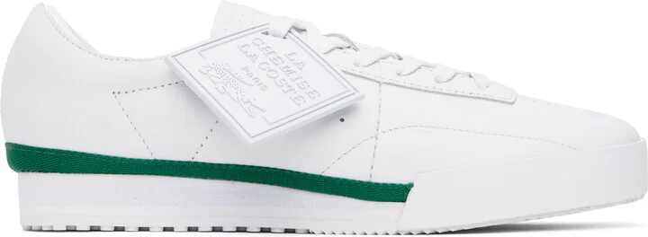Lacoste White Aura Runway Sneakers