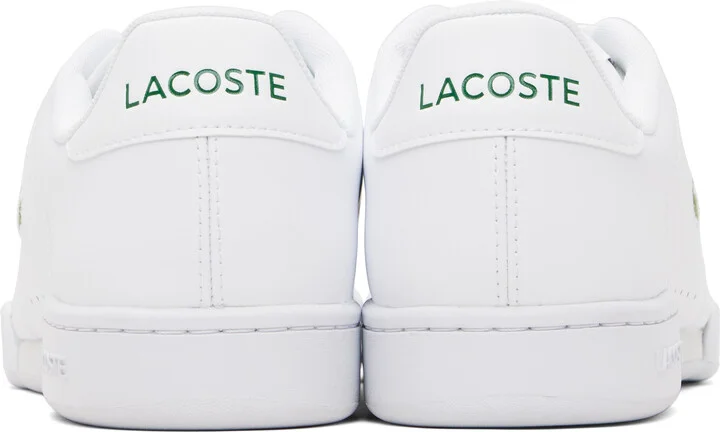 Lacoste White Carnaby Cup Sneakers - Image 2