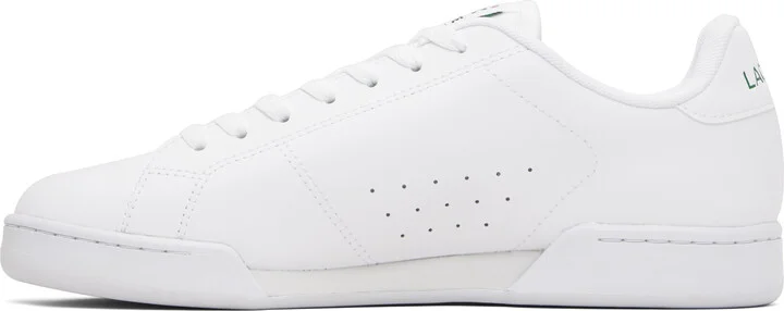 Lacoste White Carnaby Cup Sneakers - Image 3