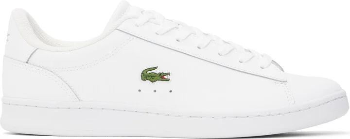 Lacoste White Carnaby Set Leather Sneakers