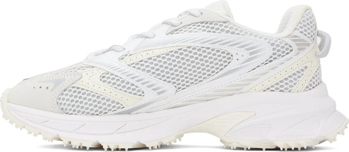Lacoste White L003 Neo Shot Sneakers - Image 3