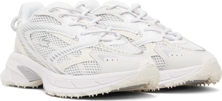 Lacoste White L003 Neo Shot Sneakers - Image 4