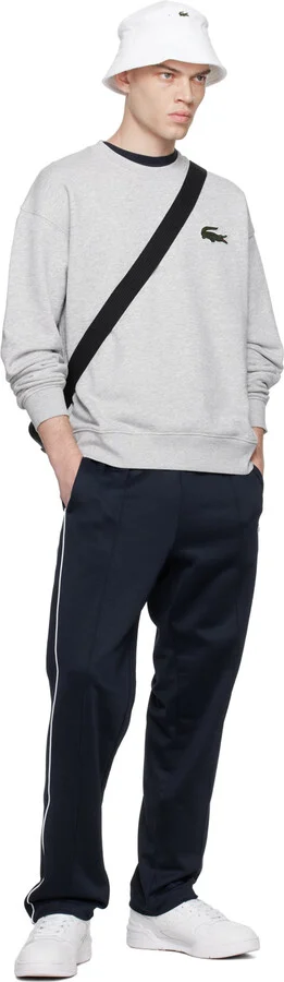 Lacoste White Lineshot Signature Heel Sneakers - Image 5