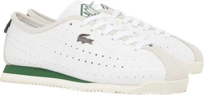White/Dark Green
