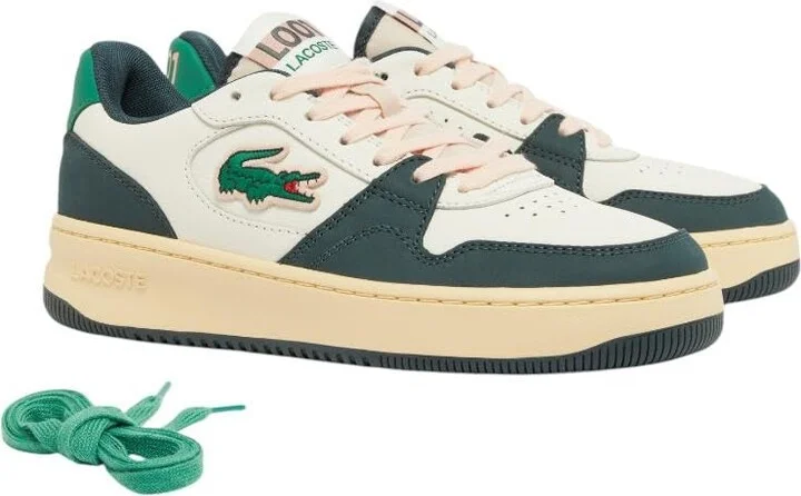 Off White/Dark Green