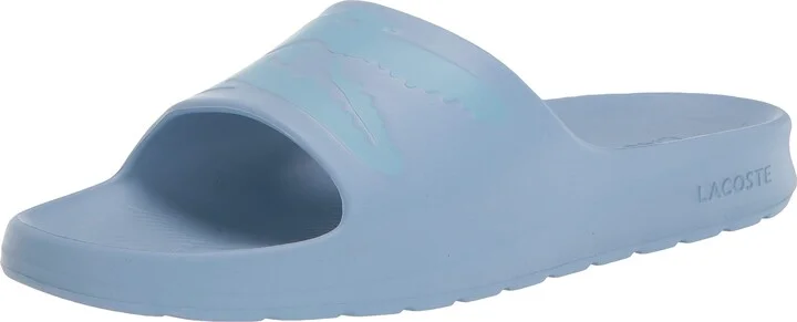 LacosteMensCroco Slide SandalLt Blu/Lt Blu7