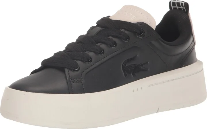 LacosteWomensCarnaby Platform SneakerBlk/Off Wht10