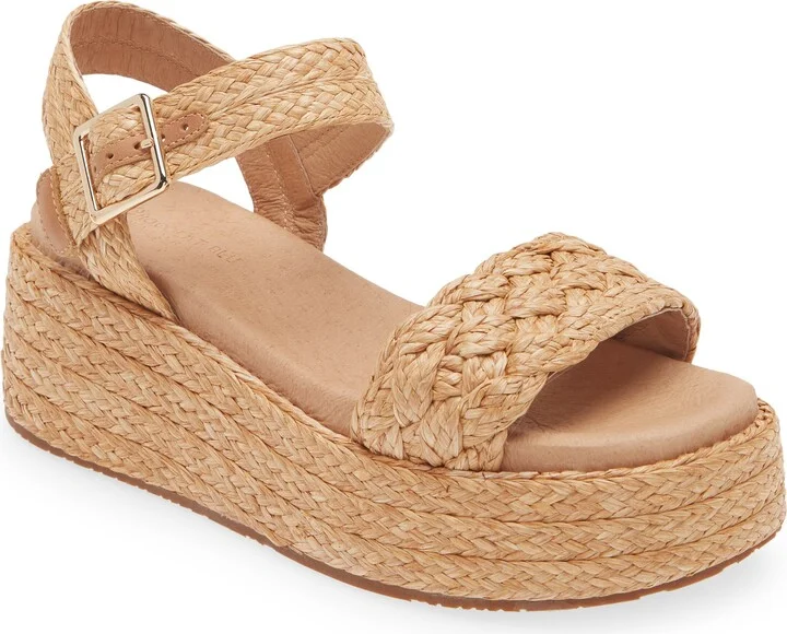 Lacy Platform Wedge Sandal