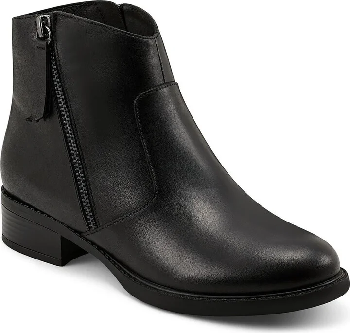 Lacy Womens Padded Insole Round Toe Ankle Boots