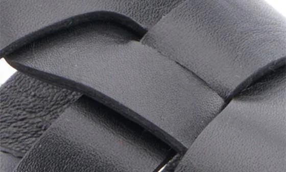 Lacy Woven Strap Slide Sandal - Image 7