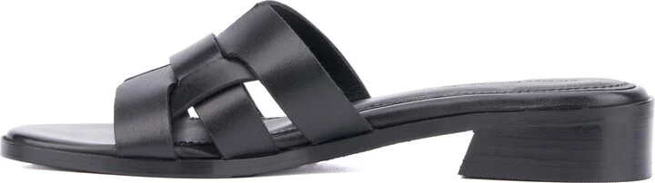 Lacy Woven Strap Slide Sandal - Image 9