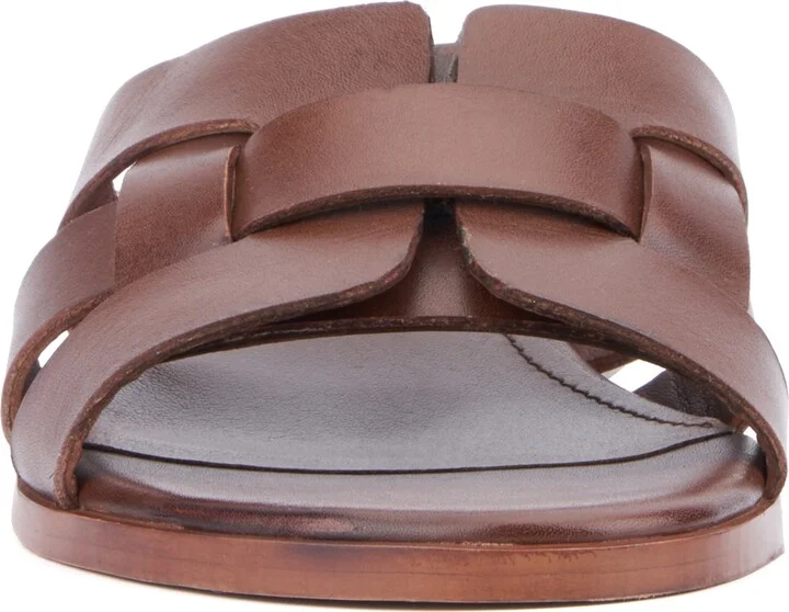 Lacy Woven Strap Slide Sandal - Image 10