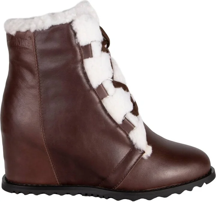 Ladies Amora Boot In Burnish Brown