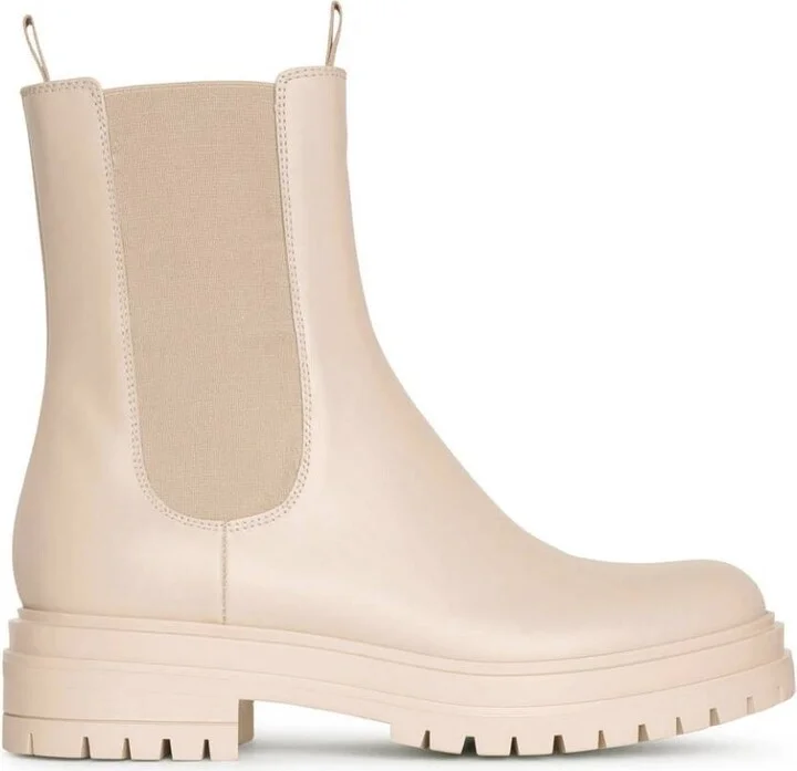Ladies Black Chester Leather Ankle Boots
