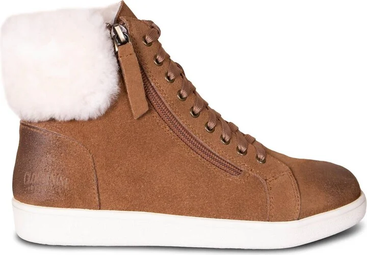 Ladies Chelsea Sneaker In Brown