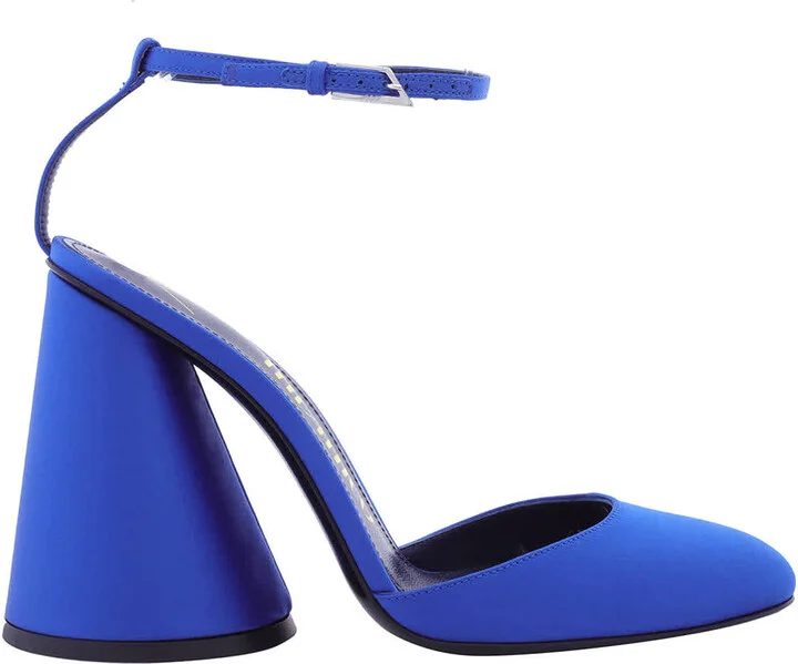 Ladies Cobalt Blue Luz Slingback Pumps