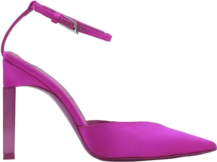 Ladies Fuchsia Perine Slingback Pumps