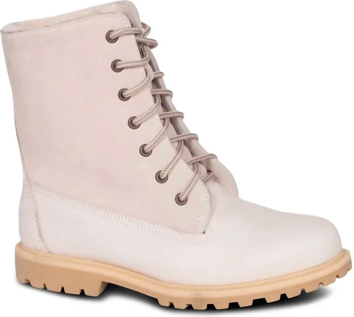 Ladies Jo-Jo Sheepskin Boot In Sand