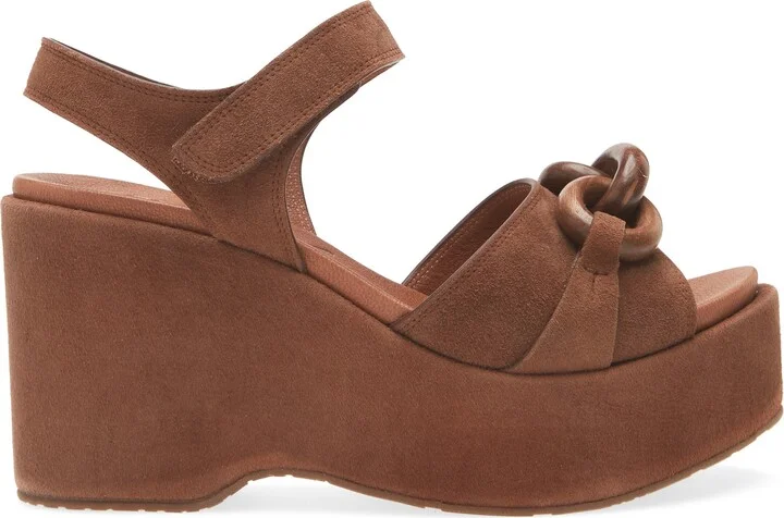 Lady Ankle Strap Platform Wedge Sandal - Image 3