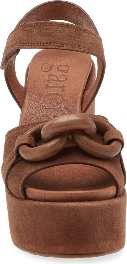 Lady Ankle Strap Platform Wedge Sandal - Image 4