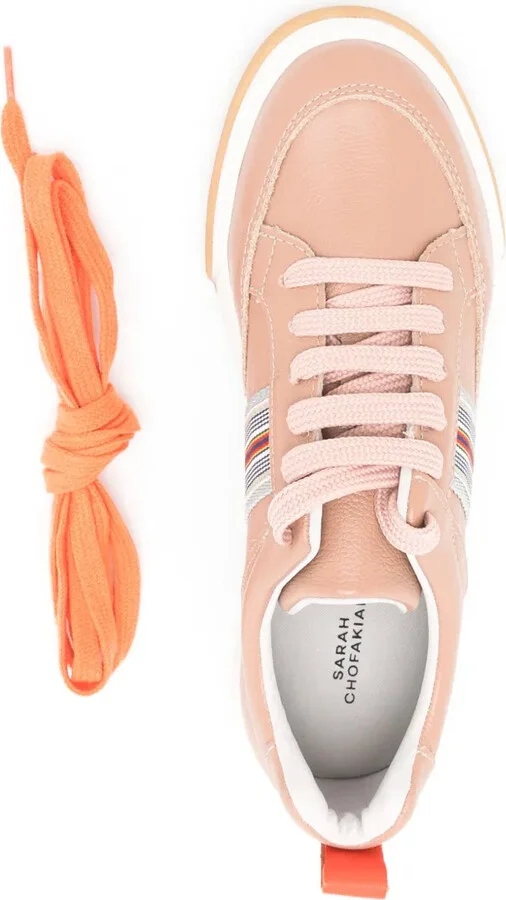 Lady Bird stripe-detail sneakers - Image 4
