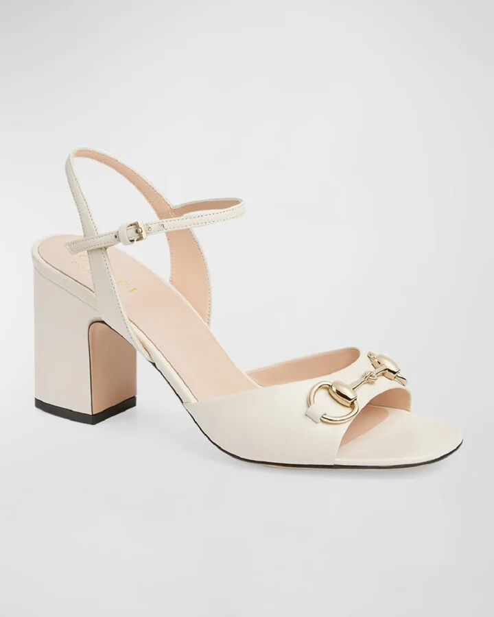 Lady Horsebit Leather Sandals - Image 7